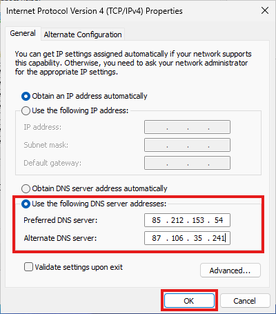 Save and reconnect
